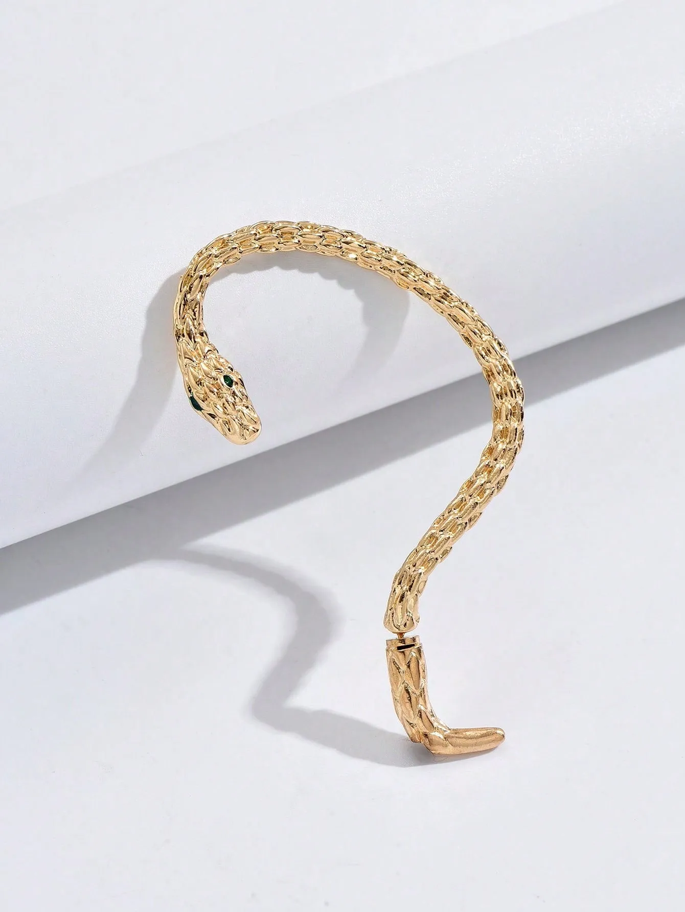 1pc Fashion Zinc Alloy Snake Design Ear Wrap For Women For Gift
