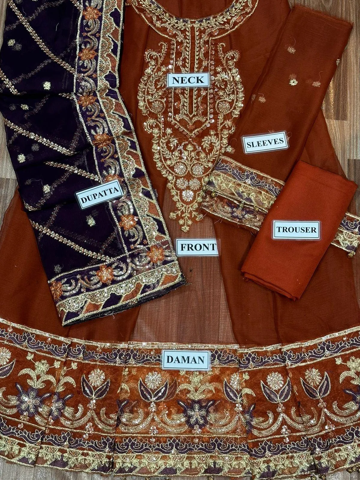 Asim Jofa Chiffon Frock