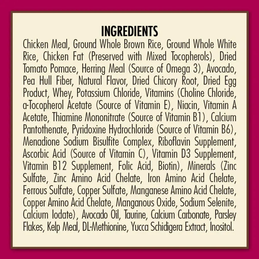 AvoDerm Natural Indoor Formula Adult Dry Cat Food
