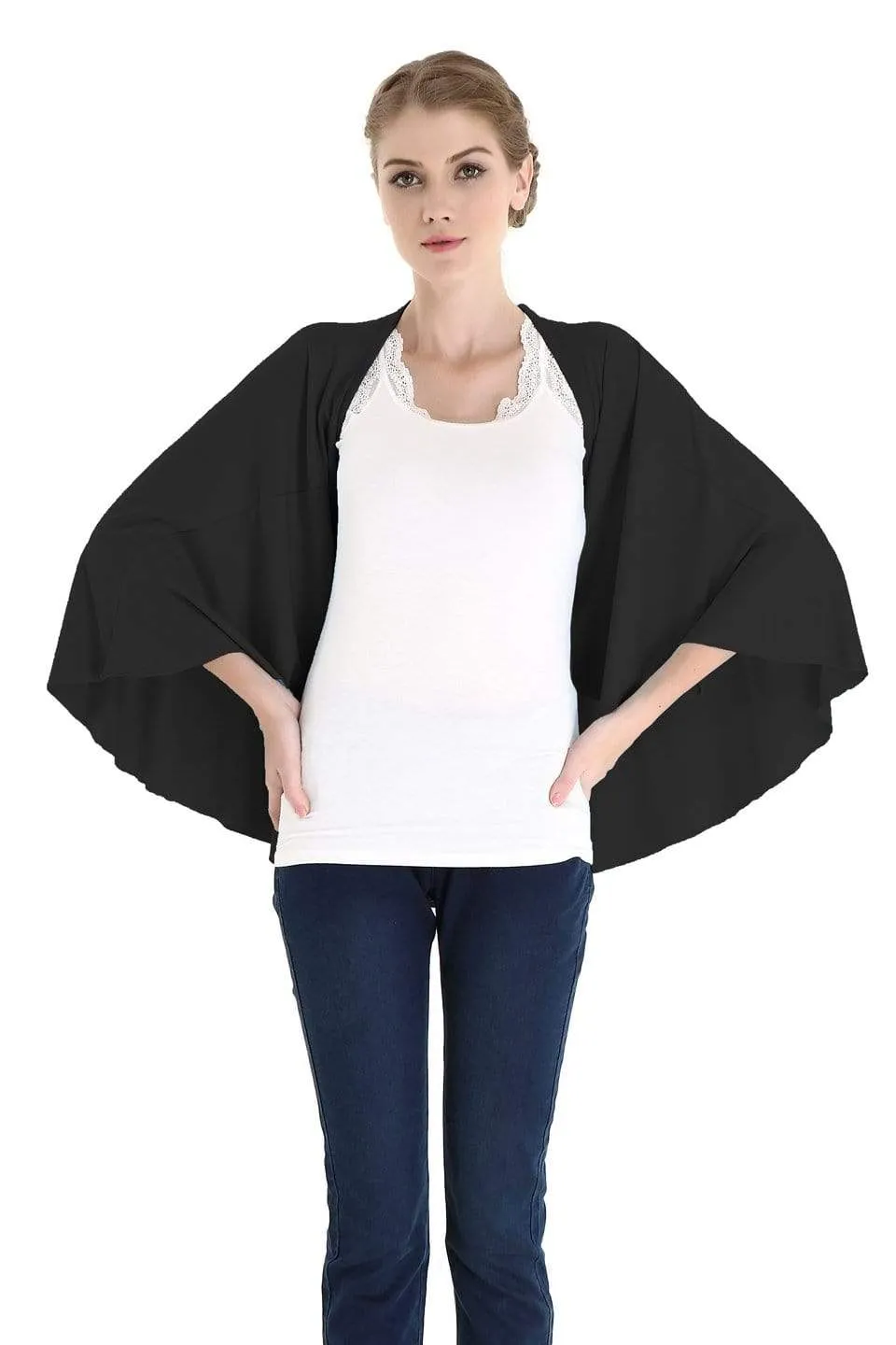 Bambi Nursing Cape Black