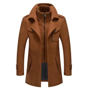 Button Closure Two Piece Thomas Shelby Winter Coat