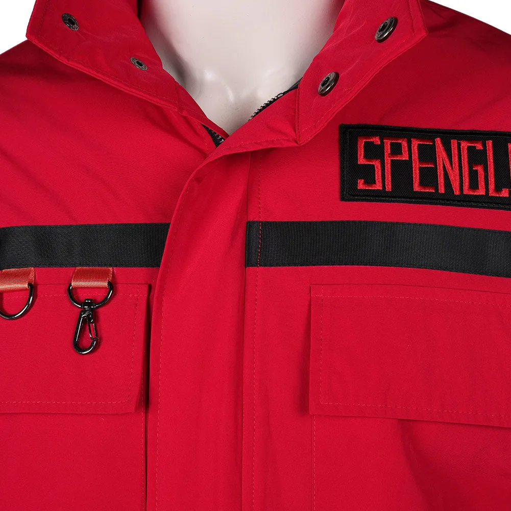 Ghostbusters: Frozen Empire 2024 Grooberson Red Coat Party Carnival Halloween Cosplay Costume
