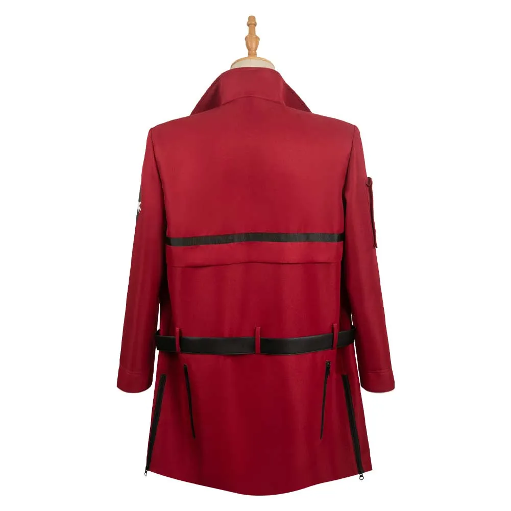 Ghostbusters: Frozen Empire 2024 Phoebe Spengler Red Coat Party Carnival Halloween Cosplay Costume