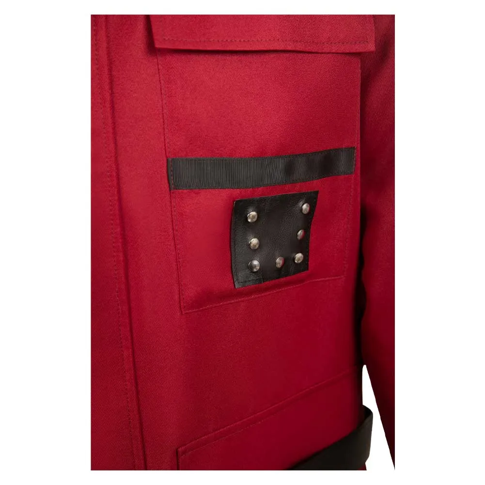 Ghostbusters: Frozen Empire 2024 Phoebe Spengler Red Coat Party Carnival Halloween Cosplay Costume