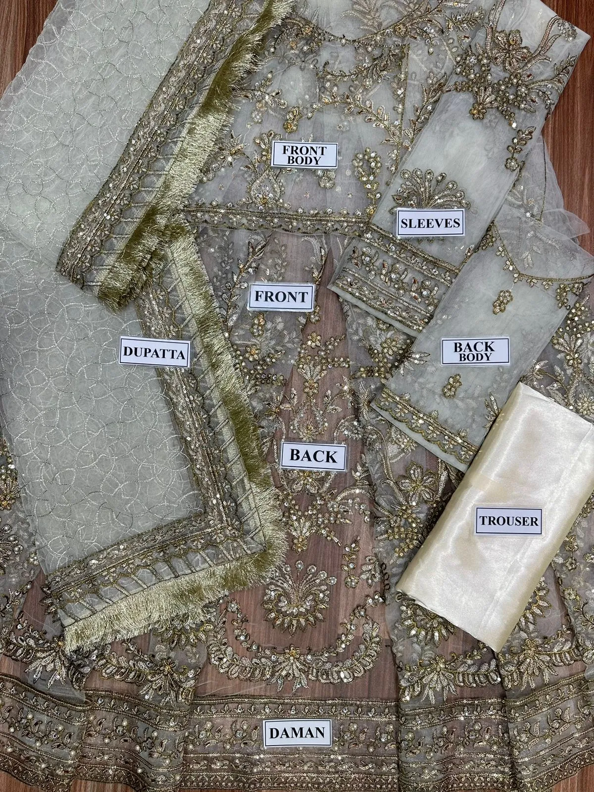 Gulaal Net Frock