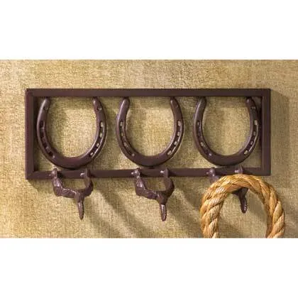 Lucky Horseshoe Coat Hanger