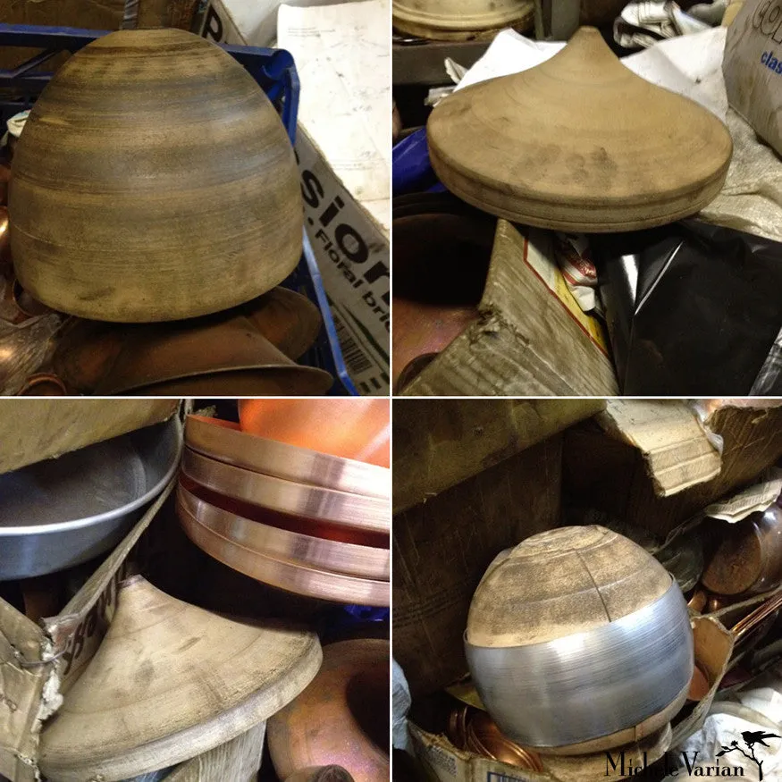 Mala Pendant Light No. 7 in Brass