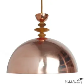 Mala Pendant Light No. 7 in Copper - DISPLAY ONLY