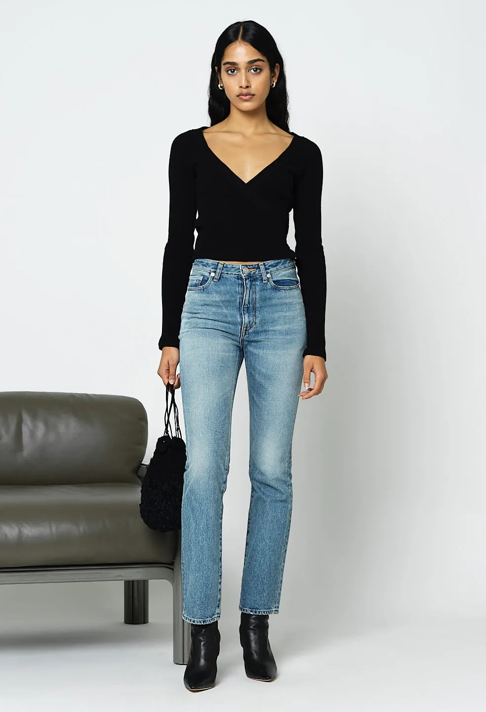 Mercer Thermal Wrap Top / Black