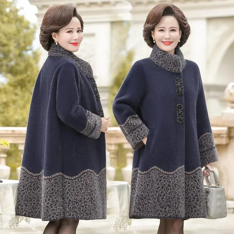 Mink Cashmere Long Coat