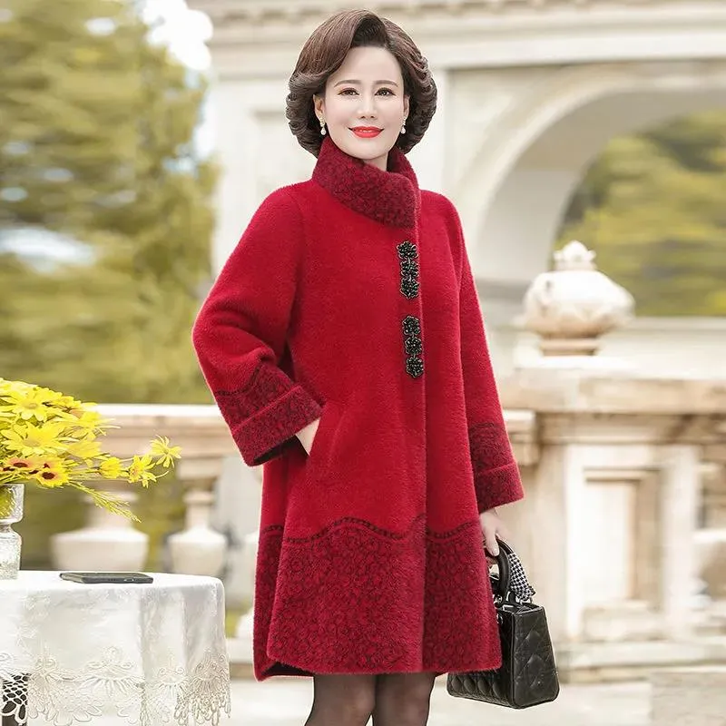 Mink Cashmere Long Coat