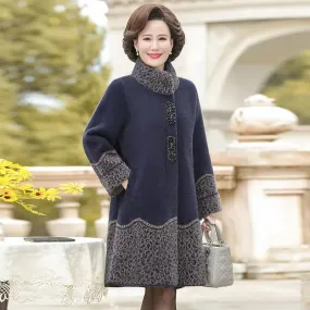 Mink Cashmere Long Coat