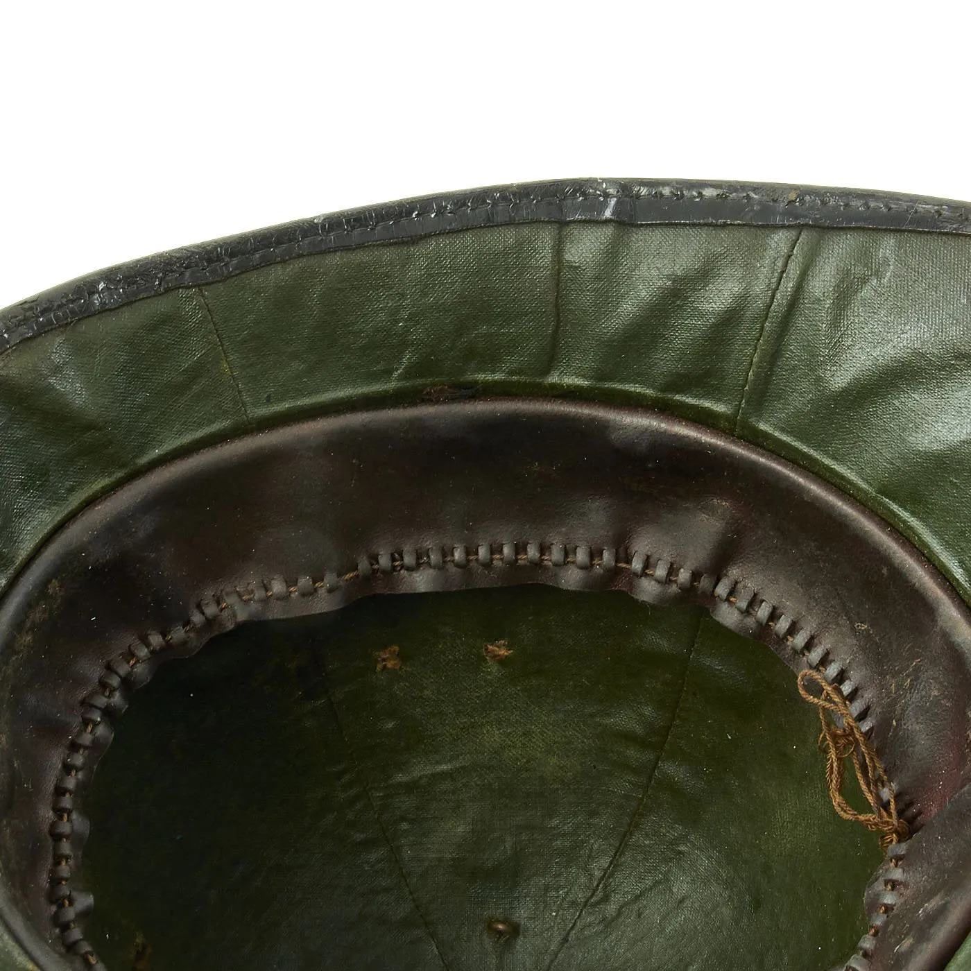 Original British WWII Rose Top Port of London Authority Blitz “Blackout” Police Bobby Helmet