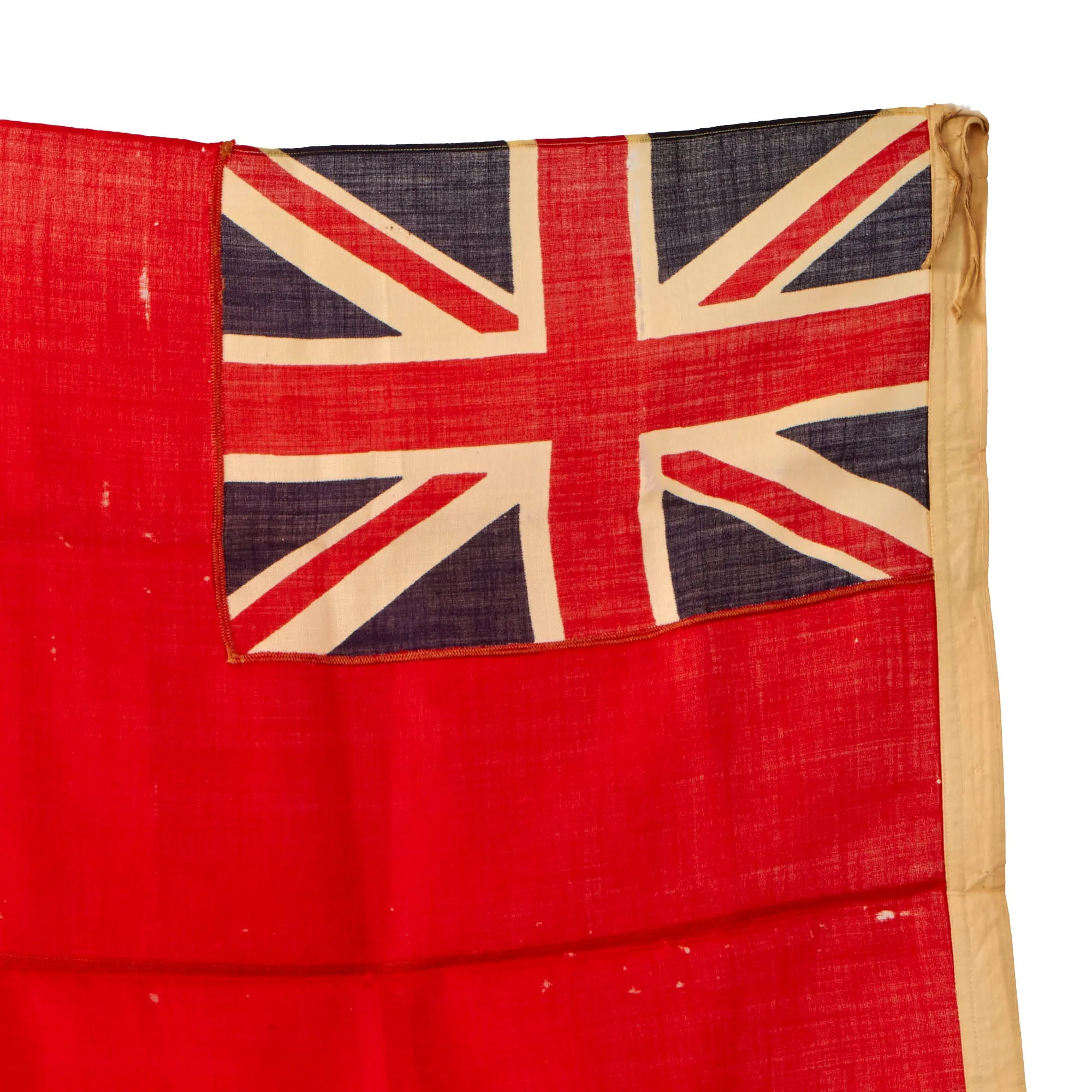 Original Canadian WWII Multi-Piece Red Ensign Flag - 37 ½" x 60”