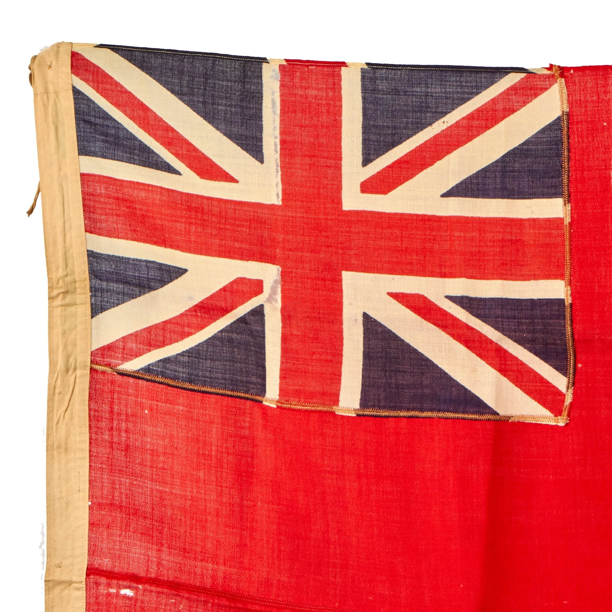 Original Canadian WWII Multi-Piece Red Ensign Flag - 37 ½" x 60”