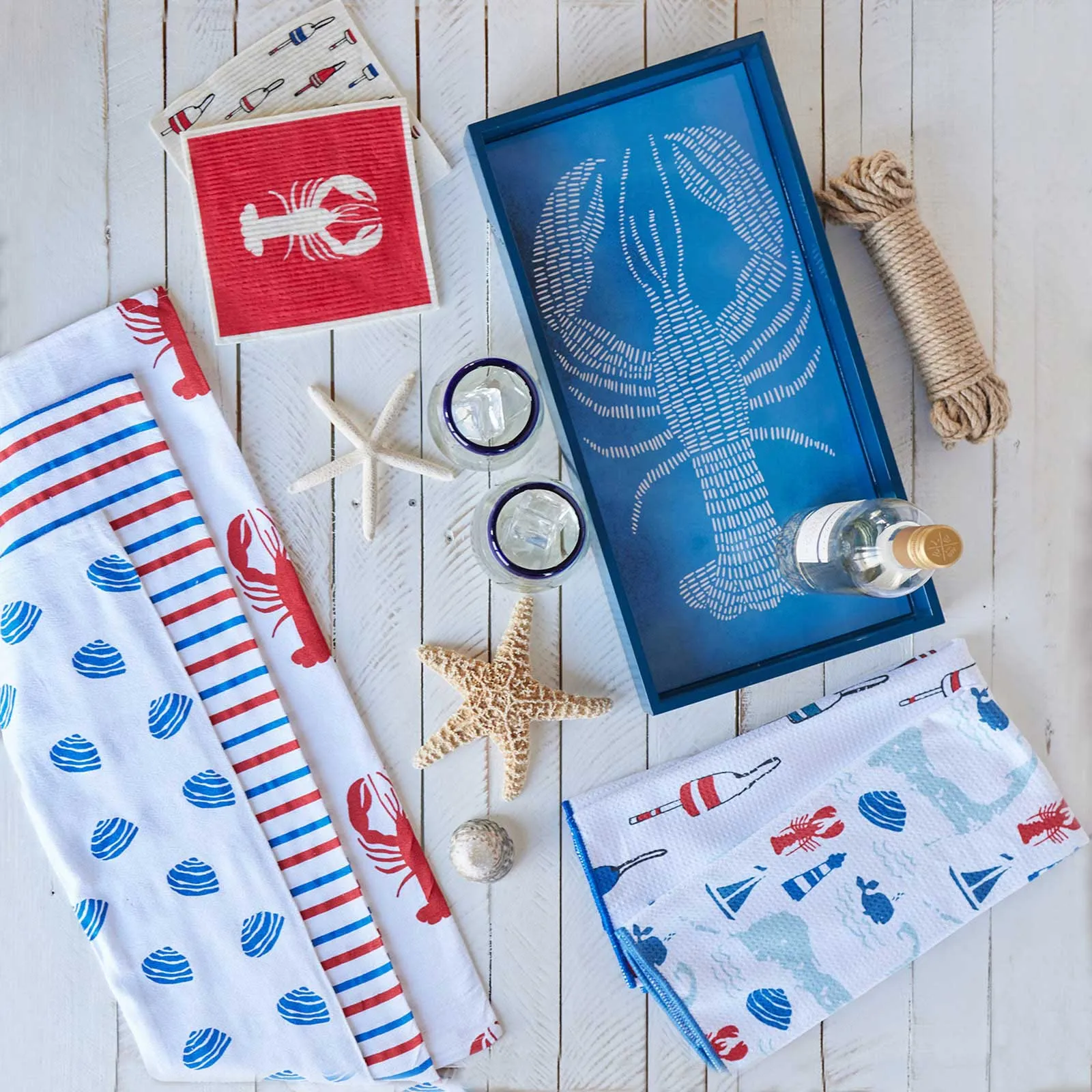 The Cape Blu Kitchen Tea Towel