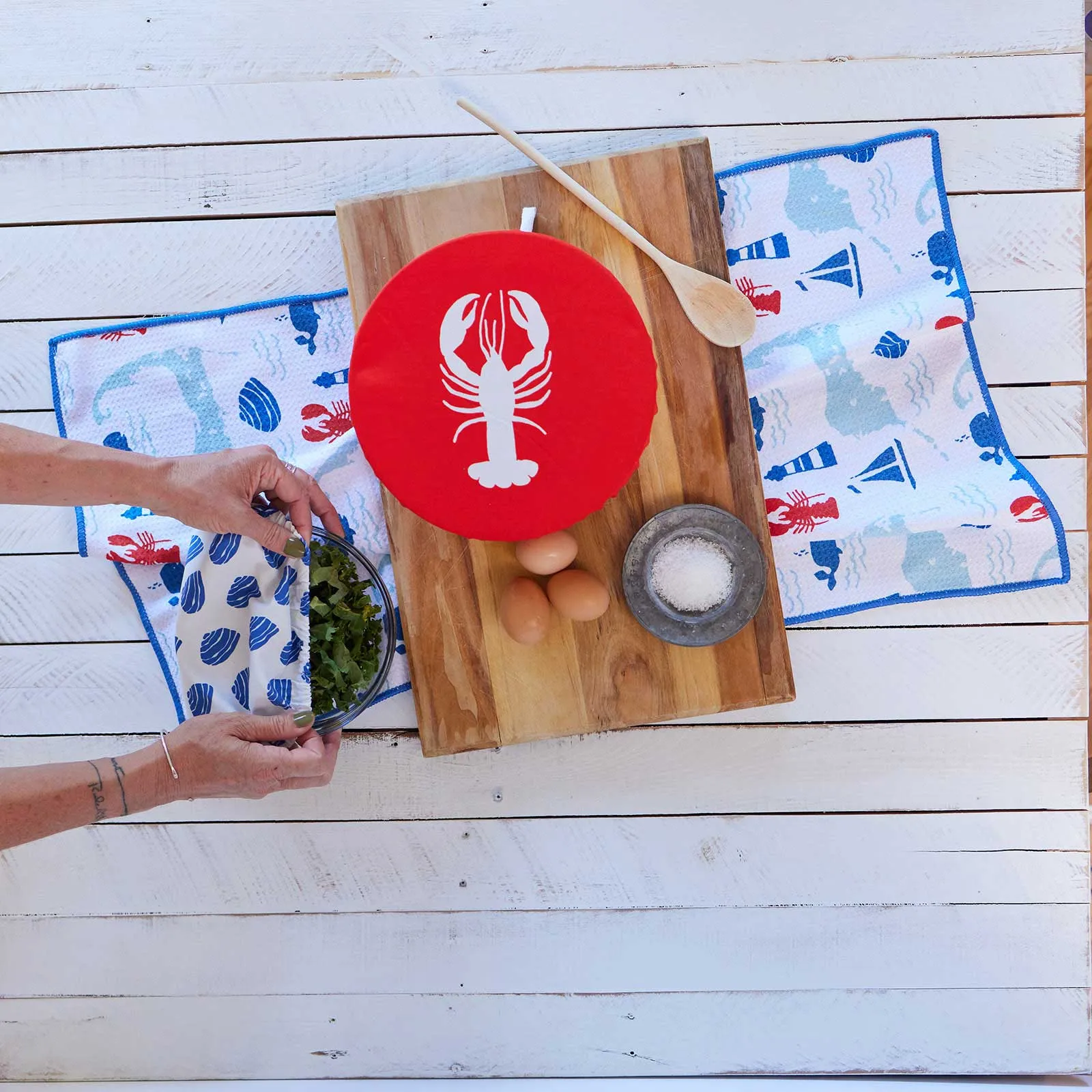 The Cape Blu Kitchen Tea Towel