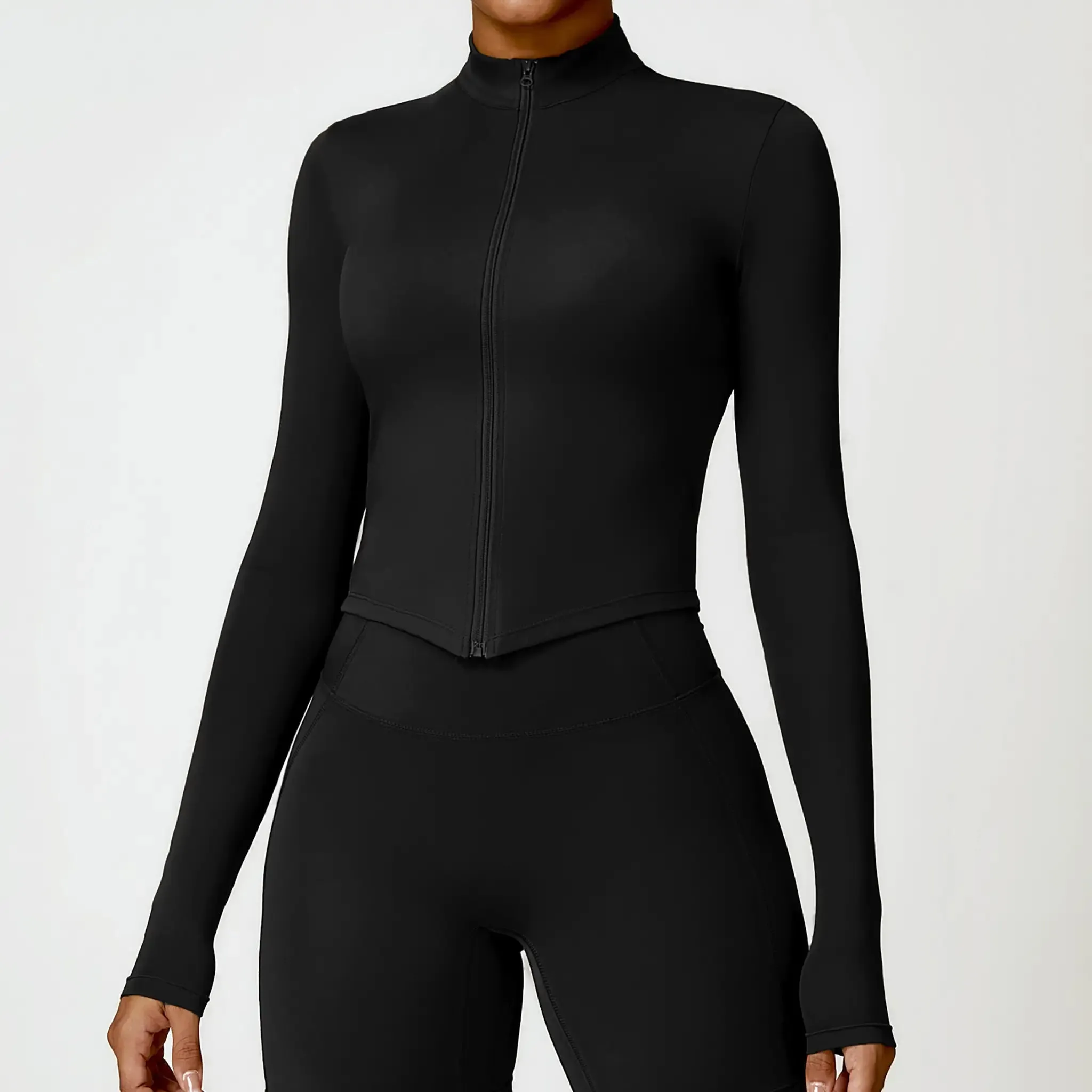 Tight Long Sleeve Sports Coat