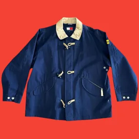 Vintage Tommy Hilfiger duffle coat L
